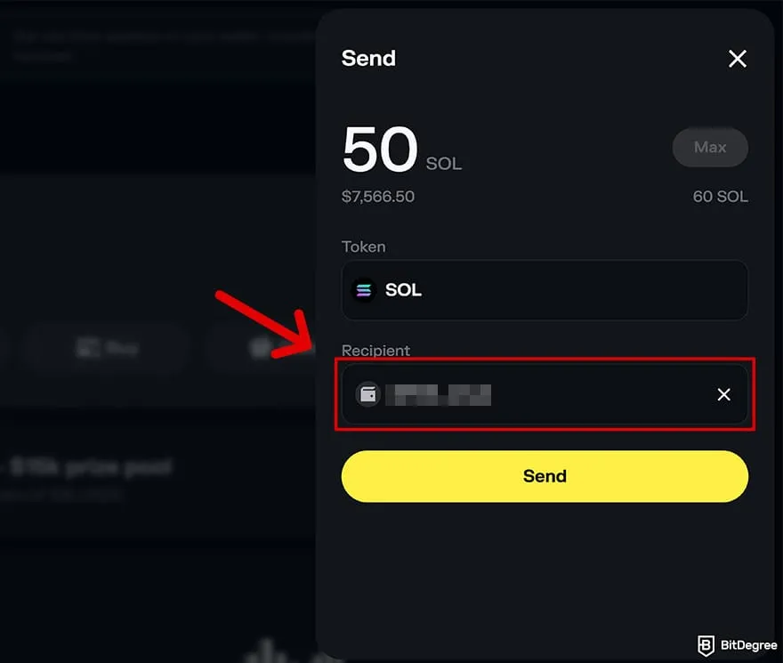 Binance Review: Solflare wallet to Binance SOL transfer.